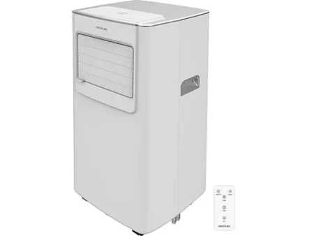 Aire acondicionado portátil - Cecotec ForceClima 7100 Soundless, 780 W, 1764 fg/h, 4 modos, 2 velocidades, Mando a distancia, Blanco
