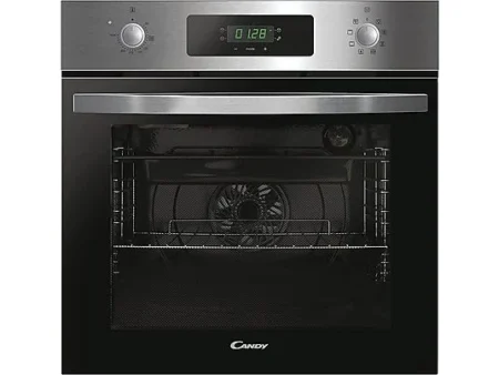Horno - Candy Idea FIDC X625 L, Multifunción, Aquálisis, 60cm, 70 L, 8 funciones, Display con timer touch, Guía telescópica, Inox