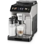 Cafetera superautomática - De'Longhi Eletta Explore Cold Brew ECAM450.65.S, 1450W, 19 bar, Molinillo integrado, Táctil, Bebidas frías calientes, Plata