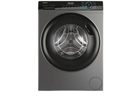 Lavadora carga frontal - Haier I-Pro Series 3 HW90-B14939S8-IB, 9kg, 1400rpm, Direct Motion, Vapor, Antibacterias, Antracita