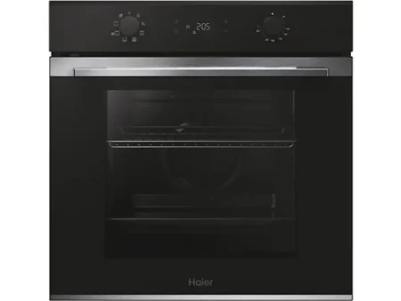 Horno - Haier ID Series 2 H6 ID2P3T1HTX, Multifunción, Limpieza por agua, 78 l, 9 Funciones, 60 cm, Negro