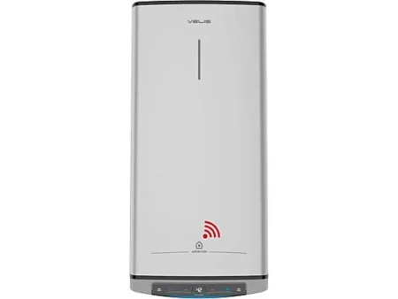 Termo eléctrico - Ariston Velis Tech Dry Wifi 50, 1500 W, 8 bar, 50 l, Multiposición, Gris