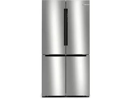 Frigorífico americano - Bosch KFN96VPEA, No Frost, 183 cm, 605 l, Sistema MultiAir Flow, Capacidad XXL ancho especial 90 cm, Acero Inox