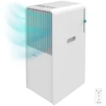 Aire acondicionado portátil - Cecotec ForceClima 7150 Style, 1750 fg/h, 2 velocidades, 20 m², 4 modos, Deshumidificador, Mando a distancia, Blanco
