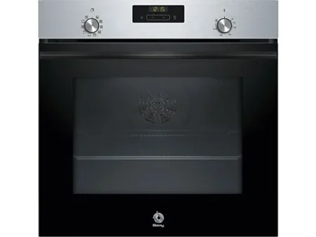 Horno - Balay 3HB4131X3, Serie Acero, Multifunción, Limpieza hidrolítica, 71 l, Aire caliente 3D Profesional, Display LED, 60 cm, Inox