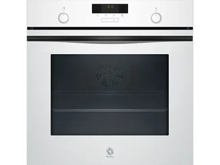Horno - Balay 3HB5159B3, Serie Cristal, Multifunción, Limpieza por agua, 71 l, Autochef 10 recetas, Aire caliente 3D Profesional, 60 cm, Blanco