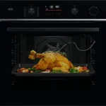 Horno a vapor - AEG Serie 6000 V7PBR521SB, Integrable, Pirolítico, 72 l, 596 mm, Negro