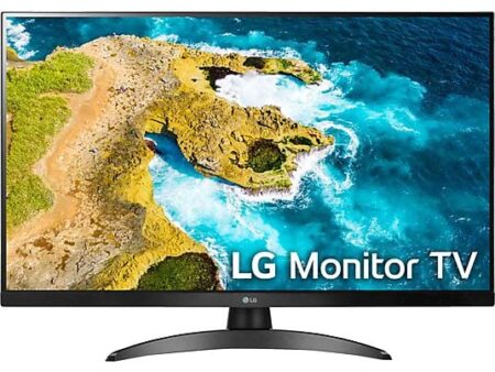 TV LED 27" - LG 27TQ615S-PZ, Full-HD, IPS, LED con 16.7M de Colores, 14ms, SMART TV webOS22, Negro