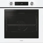 Horno - Candy Bake 600, Convección + Ventilador, Hidrolítico, 78 l, 59.5 cm Alto y Ancho, 9 Funciones de Cocción, Blanco