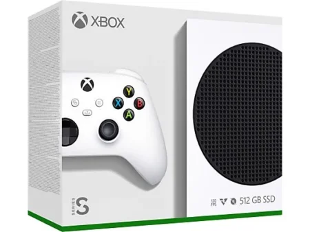 Consola - Microsoft Xbox Series S, 512 GB SSD, 1 Mando inalámbrico, Blanco