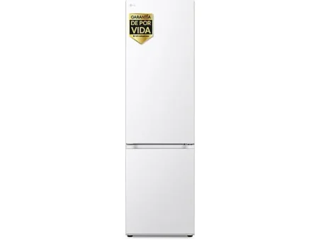 Frigorífico combi - LG GBV5240CSW, Total No Frost, 203 cm, 387 L, DoorCooling+™, FRESHConverter™, Blanco