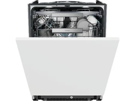Lavavajillas integrable - Haier I-Pro Shine Series 6 XS 4A4M3PB, 14 servicios, 10 programas, 60 cm, Wi-Fi + Bluetooth, Sin panelar