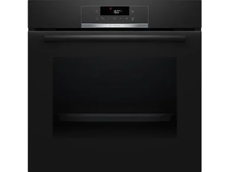 Horno - Bosch HBA572BB3F, Serie 4, Multifunción, Pirolítico, 71 l, 3D Hotair, Función Air Fry, 60 cm, Negro