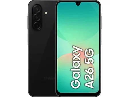 Móvil - Samsung Galaxy A26 5G, Negro, 256 GB, 8 GB RAM , 6.7 FHD+ Super AMOLED, Samsung Exynos 1380, 5000 mAh, Android 15