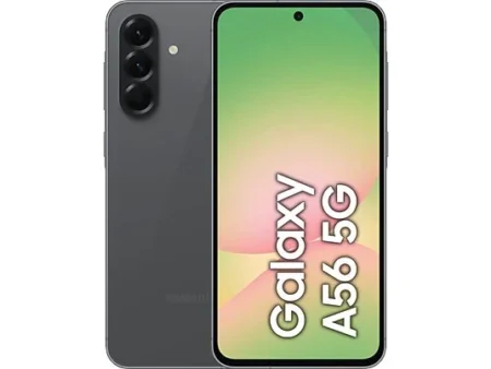 Móvil - Samsung Galaxy A56 5G, Negro, 256 GB, 8 GB RAM, 6.7 FHD+ Super AMOLED, Exynos 1580, 5000 mAh, Android 15