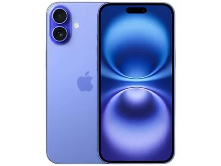 Apple iPhone 16 Plus, Azul ultramar, 128 GB, 5G, 6.7  OLED Super Retina XDR, Chip A18 Bionic, iOS