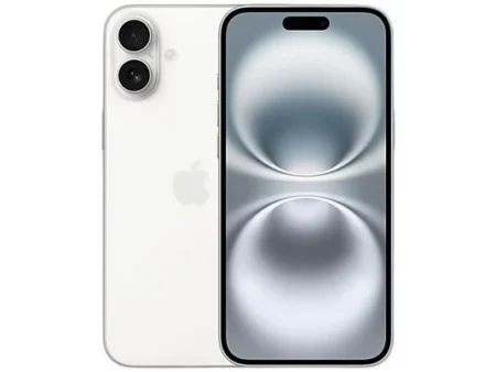 Apple iPhone 16 Plus, Blanco, 128 GB, 5G, 6.7  OLED Super Retina XDR, Chip A18 Bionic, iOS