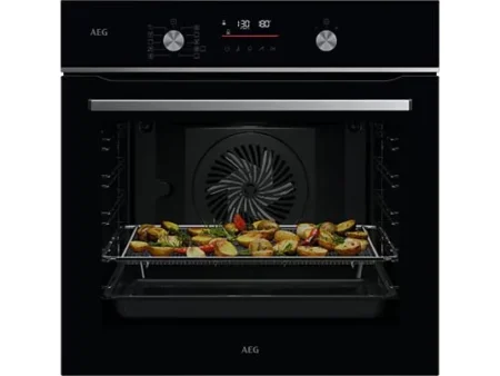 Horno - AEG GS6PB51FAB, Multifunción, Pirolítico, 71 l, Conectividad, 60 cm, Negro