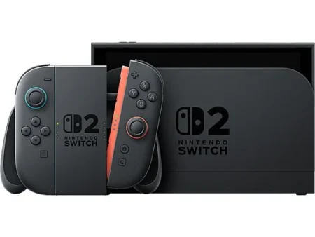 Consola - Nintendo Switch 2, 7.9” Full HD HDR 120 Hz, 256 GB, Magnetic Joy-Con 2 con modo ratón, Azul y Rojo Neón