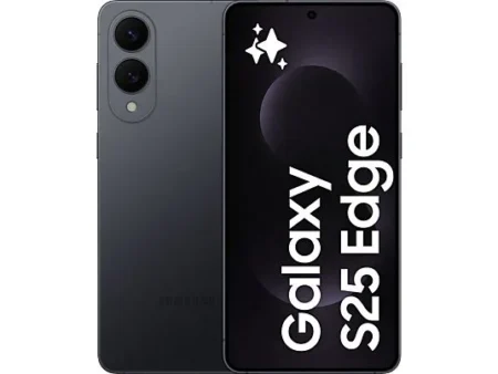 Móvil - Samsung Galaxy S25 Edge, Negro, 512 GB, 12 GB RAM, 6.7" WQHD+, Qualcomm Snapdragon 8 Elite, 3900 mAh, Android 15