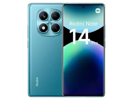 Móvil - Xiaomi Redmi Note 14 Pro, Azul océano, 256 GB, 8 GB RAM, 6.67 AMOLED FHD+, MediaTek Helio G100-Ultra, 5500 mAh