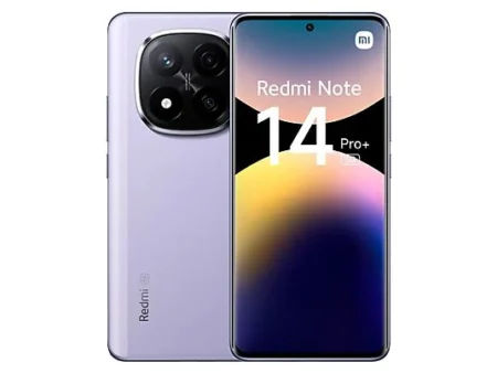 Móvil - Xiaomi Redmi Note 14 Pro+ 5G, Morado lavanda, 512 GB, 12 GB RAM, 6.67" AMOLED 1.5K, Snapdragon 7s Gen 3., 5110 mAh