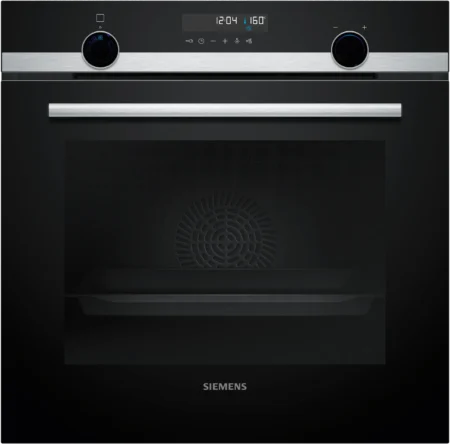 Horno - Siemens HB578GES3, Serie IQ500, Multifunción, Pirolítico e hidrolítico, 71 l, Humid Clean, PerfectCooking 3D, 60 cm, Negro