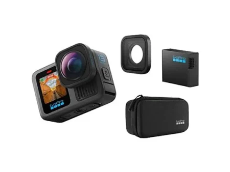 Cámara deportiva - GoPro Hero13 Ultra Wide Edition, Sensor de 27 MP, Micrófono, Pantalla LCD frontal con Vista Previa, Sensor CMOS