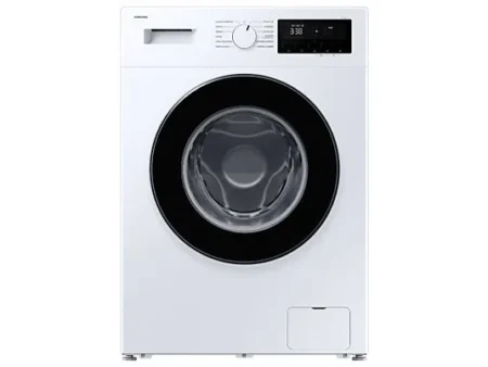 Lavadora carga frontal - Samsung WW80FG3M05AWEC, 8 kg, 1400 rpm, 12 programas, Motor Digital Inverter, Clase A, Blanco