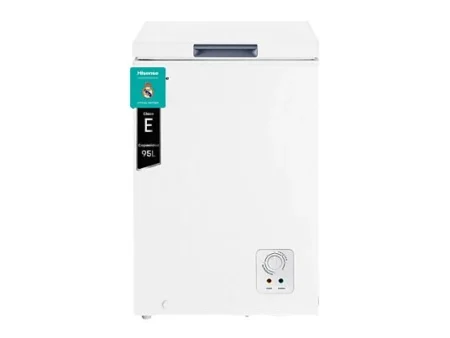 Congelador horizontal - Hisense FT125D4AWE, 95 l, 85.4 cm, Cesta interior, Blanco