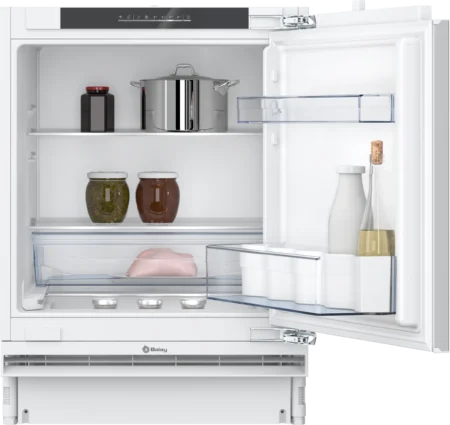 Nevera pequeña - Balay 3KUE037S, Cíclico, 82 cm, 134 l, Home Connect, Luz Led, Sin panelar