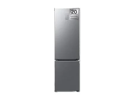 Frigorífico combi - Samsung RB38C776ASR/EF, Twin & Metal Cooling, 203 cm, 387 l, Wifi, Inox
