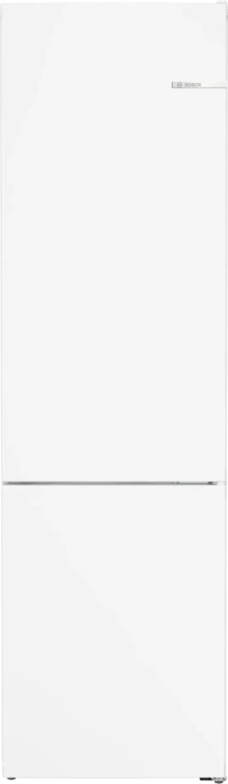 Frigorífico dos puertas - Bosch KGN39VWDC, Serie 4, Total NoFrost, 203 cm, 368 l, Cajón VitaFresh, Sistema MultiAir Flow, Blanco