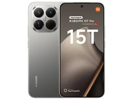 Móvil - Xiaomi 15T Pro, Gris, 1 TB, 12 GB RAM, 6.83" AMOLED WQHD+ Eye Care, MediaTek Dimensity 9400+, 5500 mAh
