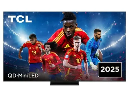 TV QD-Mini LED 55" - TCL 55C7K, UHD 4K, AiPQ Pro, Smart TV, DVB-T2 (H.265), Negro