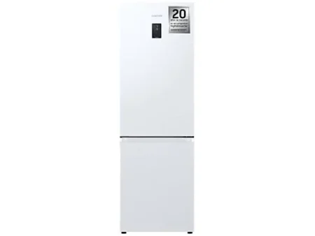 Frigorífico combi - Samsung RB34C672EWW/EF, All Around Cooling, 185.3 cm, 344 l, Blanco