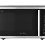 Microondas con grill - Whirlpool MWP 253 SX, 900W, 7 niveles, Función descongelación, 25L., Inox