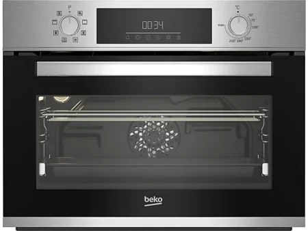 Horno - Beko BBCM12300X, Multifunción, Limpieza por vapor, 48 l, 59.4 cm, Inox