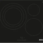 Placa inducción - Bosch PID61RBB5E, 3 zonas, 17 niveles, Negro