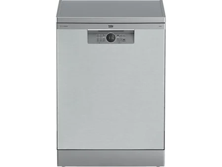 Lavavajillas - Beko BDFN26640XC, 9.5 l, 16 servicios, 6 programas, 59.8 cm, Libre instalación, Inox