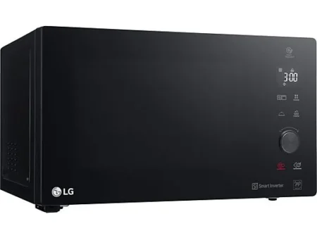 Microondas con grill - LG MH7265DPS, 1000 W, 5 niveles, Inverter, 32 l, Negro