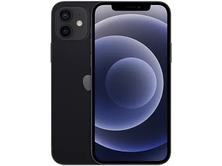 APPLE 1492263 MGJG3QLA IPHONE 12 BLACK 256GB, Negro, Móvil iOS, 256 GB, 4 GB RAM, 6,1  OLED, Ceramic Shield, Anti-huellas, Chip A14 Bionic con Neural Engine, 2815 mAh