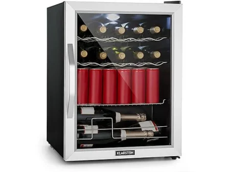 Nevera pequeña - KLARSTEIN Beersafe XL Mix It Edition, Altura 63 cm, Negro
