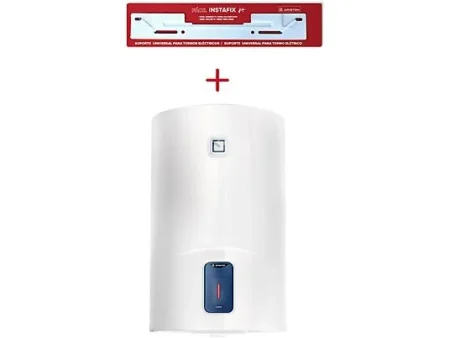 Termo Eléctrico - KIT LYDOS R 100 + BLISTER INSTAFIX ARISTON, 100 l, Blanco