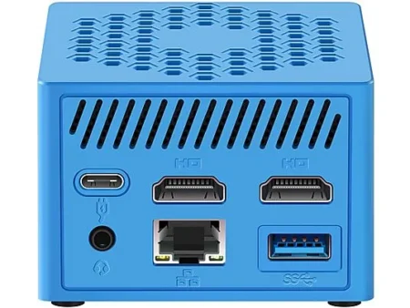 Mini PC - LEOTEC LEMPC07B, Intel N, 12 GB RAM, 256 GB SSD, HD Graphics, Windows, Azul