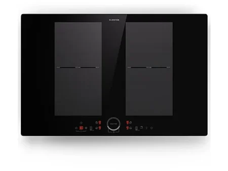 Placa de inducción - KLARSTEIN Delicatessa 77 Flex, 4 zonas, 77 cm, Negro