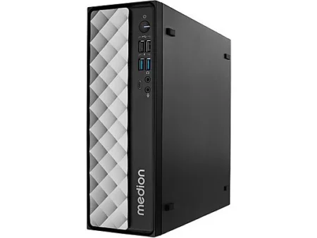 Mini PC - MEDION MD35423, Intel® Core™ i5-12450H, 16 GB RAM, 512 GB SSD, UHD Graphics, Windows 11 Home, Negro