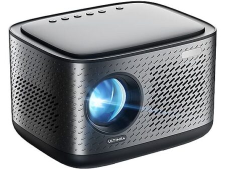 Proyector LED - ULTIMEA Apollo P50 Nativo Proyector con Evitación de Objetos y Corrección Trapezoidal 6D, 4K Cine en Casa, 1.920 x 1.080 Pixel, 100000 h, Full-HD, Negro