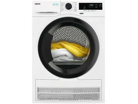 Secadora de condensación - ZANUSSI ZDHK286H, 8 kg, 12 programas, Blanco