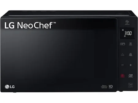 Microondas libre instalación - LG MH6535GDS, 1 kW, 5 potencia, 25 l, Negro